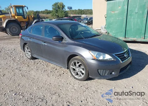 2013 Nissan Sentra Sr из США, поврежденный, VIN 3N1AB7AP5DL743557